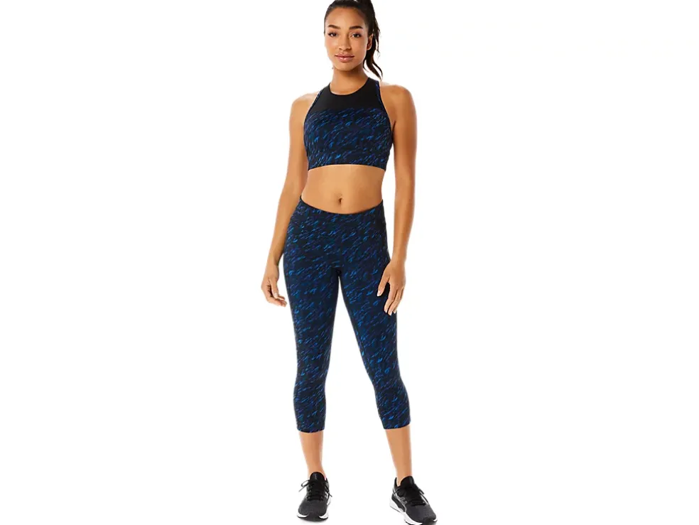 New ASICS PERFORMANCE CAPRI Night Shade/Lake Drive Print