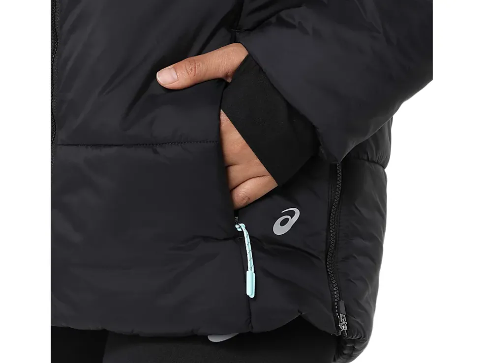 Best ASICS PERFORMANCE INSULATED JACKET 2.0 Performance Black/Aquamarine