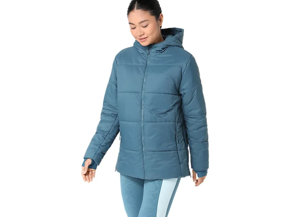 Hot ASICS PERFORMANCE INSULATED JACKET 2.0 Gloomy Sea