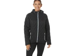 Discount ASICS PERFORMANCE INSULATED JACKET Performance Black/Soft Sky