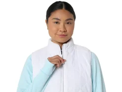 Clearance ASICS PERFORMANCE INSULATED VEST 2.0 Brilliant White