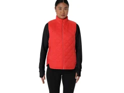 Online ASICS PERFORMANCE INSULATED VEST 2.0 Red Snapper
