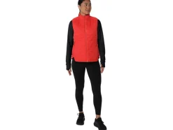 Online ASICS PERFORMANCE INSULATED VEST 2.0 Red Snapper