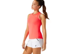 Fashion ASICS PIPING TANK Diva Pink