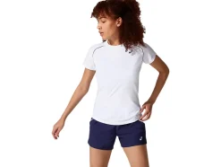 Clearance ASICS PIPING TEE Brilliant White