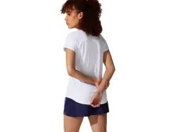Clearance ASICS PIPING TEE Brilliant White