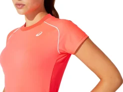 Hot ASICS PIPING TEE Diva Pink
