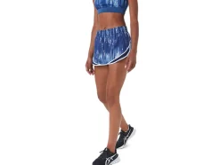 New ASICS PR LYTE 2.5IN RUN SHORT Grand Shark Tie Dye
