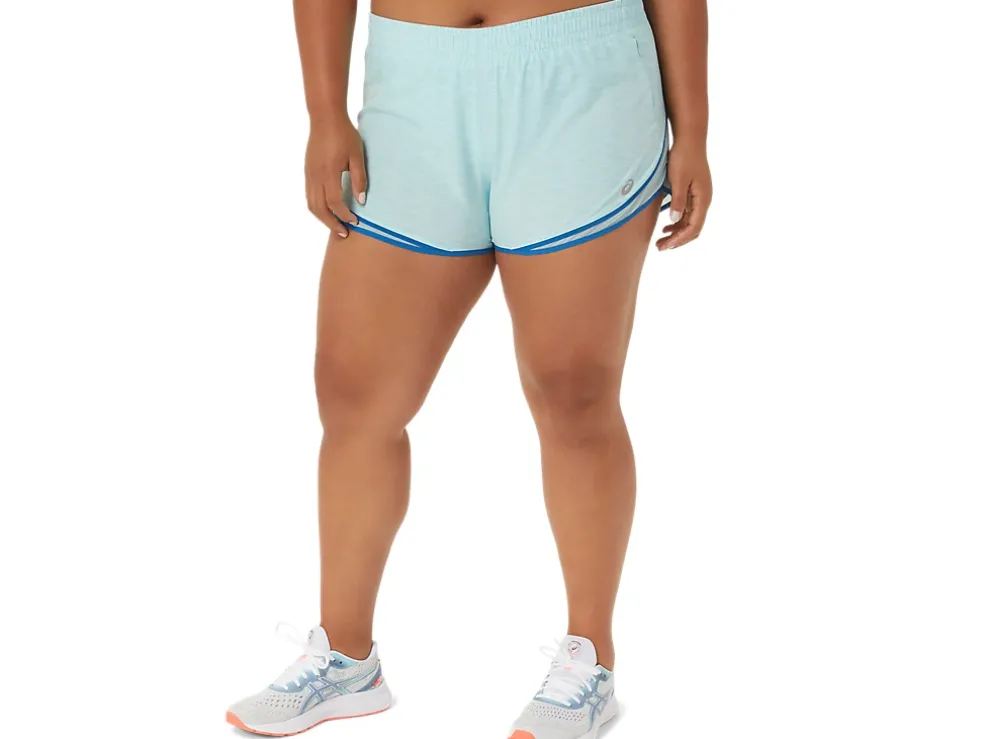 Hot ASICS PR LYTE 2.5IN RUN SHORT Clear Blue Spacedye/Lake Drive