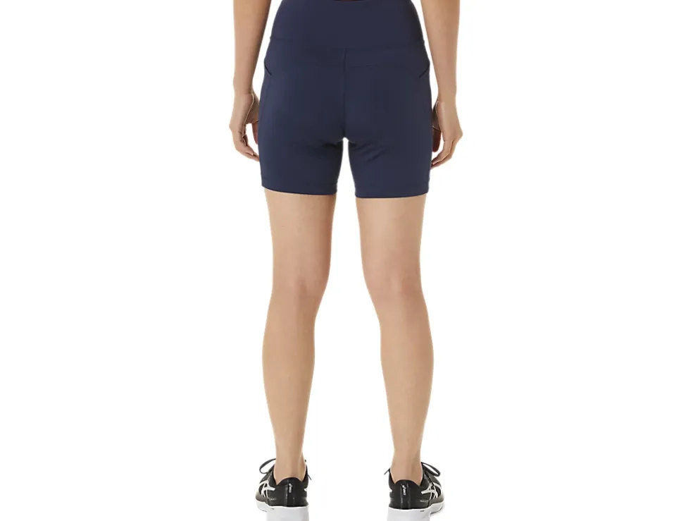 Discount ASICS PR LYTE 5IN RUN SHORT WITH POCKETS Peacoat