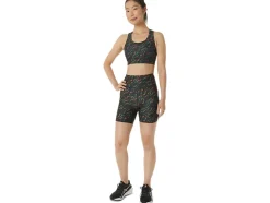 Cheap ASICS PR LYTE 5IN RUN  SHORT WITH POCKETS Night Shade/Sage Print