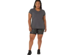 Cheap ASICS PR LYTE 5IN RUN  SHORT WITH POCKETS Night Shade/Sage Print
