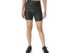 Cheap ASICS PR LYTE 5IN RUN  SHORT WITH POCKETS Night Shade/Sage Print