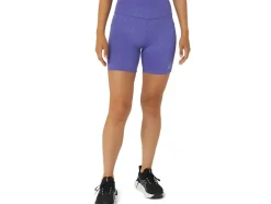 Cheap ASICS PR LYTE 5IN RUN  SHORT WITH POCKETS Blue Violet Suminagshi Print