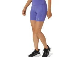Cheap ASICS PR LYTE 5IN RUN  SHORT WITH POCKETS Blue Violet Suminagshi Print