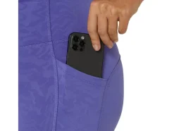 Cheap ASICS PR LYTE 5IN RUN  SHORT WITH POCKETS Blue Violet Suminagshi Print