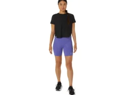 Cheap ASICS PR LYTE 5IN RUN  SHORT WITH POCKETS Blue Violet Suminagshi Print