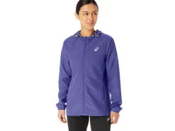 Best ASICS PR LYTE PACKABLE JACKET Blue Violet