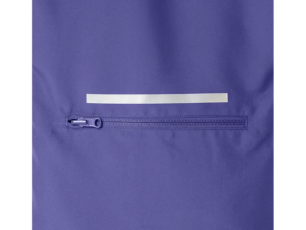 Best ASICS PR LYTE PACKABLE JACKET Blue Violet