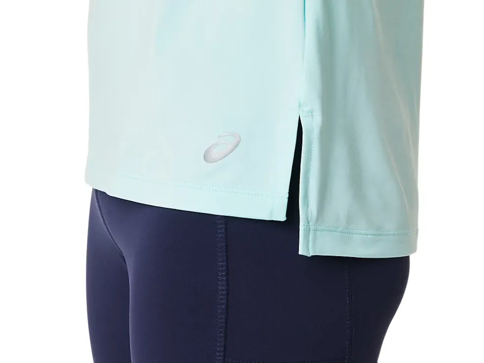 Discount ASICS PR LYTE RUN SHORT SLEEVE Clear Blue