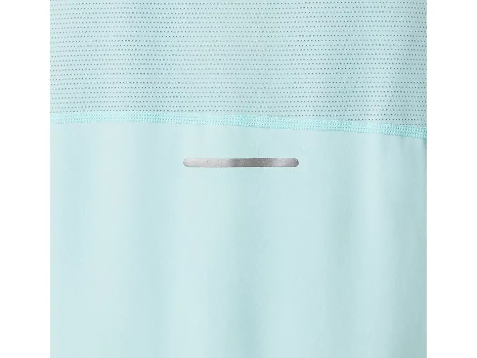 Discount ASICS PR LYTE RUN SHORT SLEEVE Clear Blue