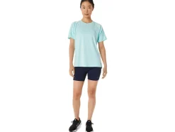 Discount ASICS PR LYTE RUN SHORT SLEEVE Clear Blue