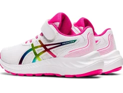 Clearance ASICS PRE EXCITE 9 PRE-SCHOOL White/Pink Glo