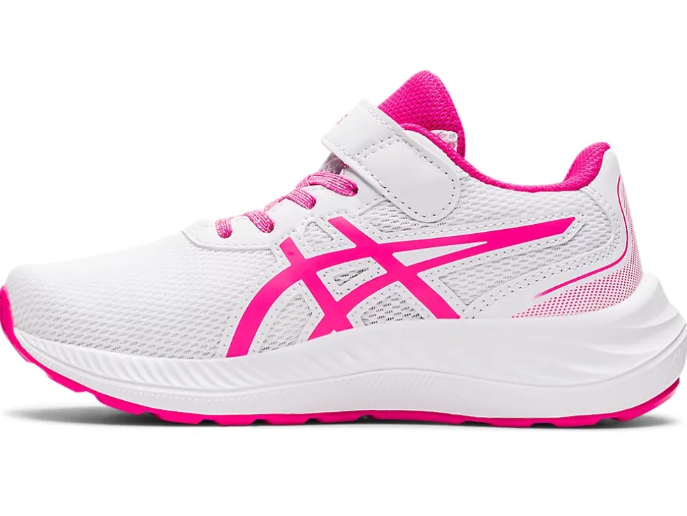 Clearance ASICS PRE EXCITE 9 PRE-SCHOOL White/Pink Glo