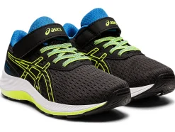 Best ASICS PRE EXCITE 9 PRE-SCHOOL Black/Hazard Green