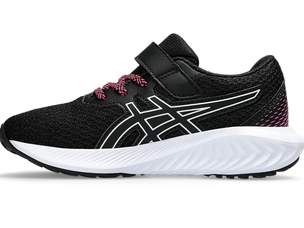Hot ASICS PRE EXCITE 10 PRE-SCHOOL Black/Pure Aqua