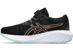 Cheap ASICS PRE EXCITE 10 PRE-SCHOOL Black/Bright Sunstone