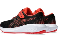 Cheap ASICS PRE EXCITE 10 PRE-SCHOOL Black/True Red