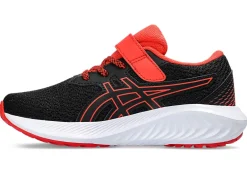 Cheap ASICS PRE EXCITE 10 PRE-SCHOOL Black/True Red