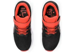Cheap ASICS PRE EXCITE 10 PRE-SCHOOL Black/True Red