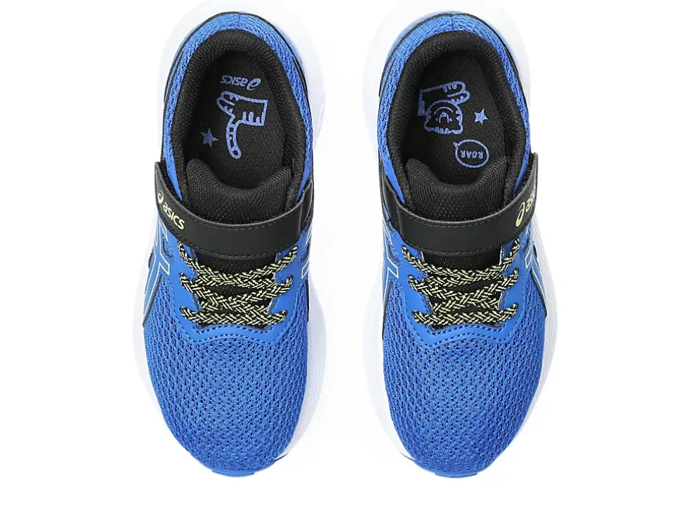 Hot ASICS PRE EXCITE 10 PRE-SCHOOL Illusion Blue/Glow Yellow