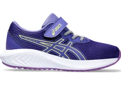 Store ASICS PRE EXCITE 10 PRE-SCHOOL Eggplant/Glow Yellow