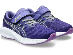 Store ASICS PRE EXCITE 10 PRE-SCHOOL Eggplant/Glow Yellow