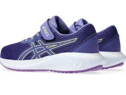 Store ASICS PRE EXCITE 10 PRE-SCHOOL Eggplant/Glow Yellow