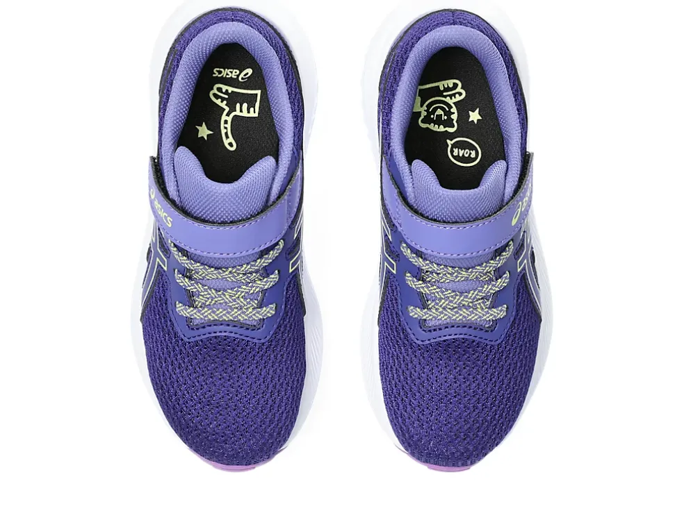 Store ASICS PRE EXCITE 10 PRE-SCHOOL Eggplant/Glow Yellow