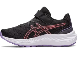 Discount ASICS PRE EXCITE 9 PRE-SCHOOL Black/Papaya