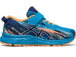 Hot ASICS PRE NOOSA TRI 13 PRE SCHOOL Island Blue/White