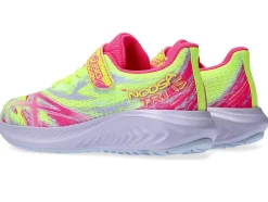 Fashion ASICS PRE NOOSA TRI 15 PRE-SCHOOL Hot Pink/Blue Fade