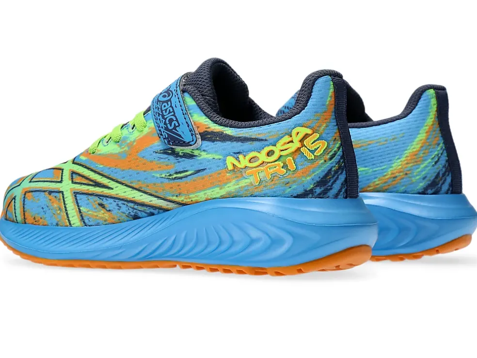 Online ASICS PRE NOOSA TRI 15 PRE-SCHOOL Waterscape/Electric Lime