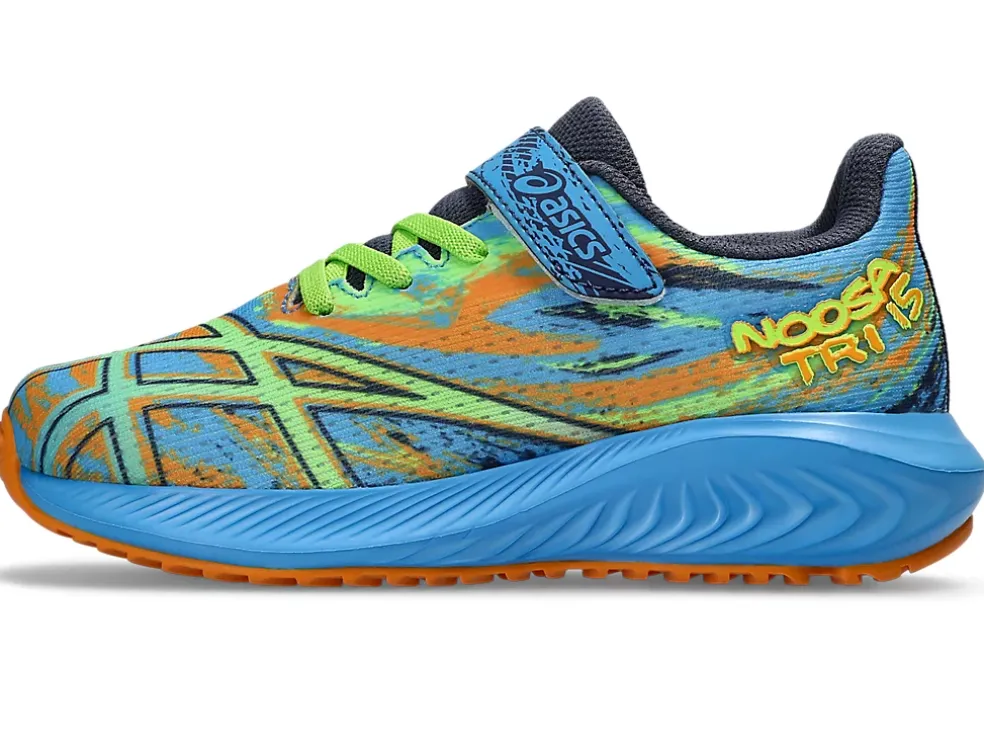Online ASICS PRE NOOSA TRI 15 PRE-SCHOOL Waterscape/Electric Lime