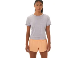 New ASICS RACE CROP TOP Violet Quartz/Dusk Violet
