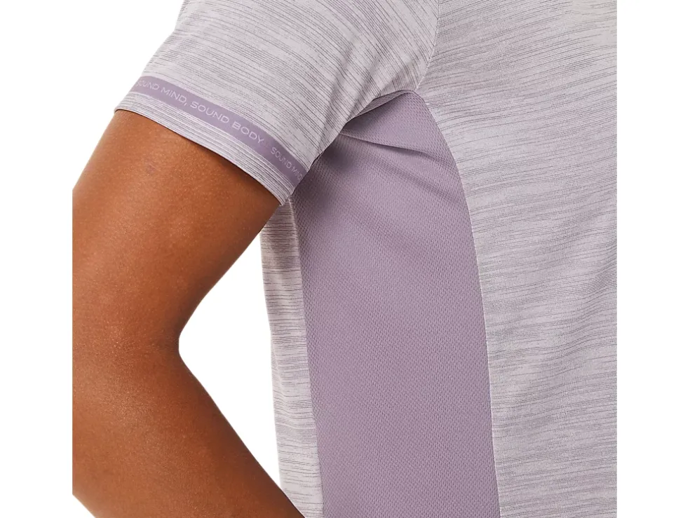 New ASICS RACE CROP TOP Violet Quartz/Dusk Violet