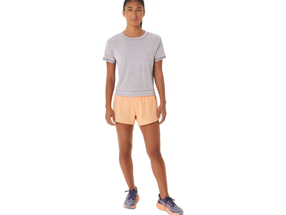 New ASICS RACE CROP TOP Violet Quartz/Dusk Violet