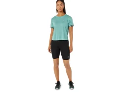 Cheap ASICS RACE CROP TOP Sage