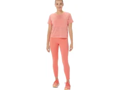 Discount ASICS RACE CROP TOP Papaya/Guava