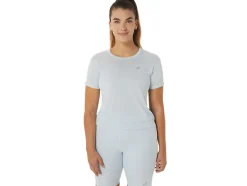 Cheap ASICS RACE CROP TOP Sky/Cream